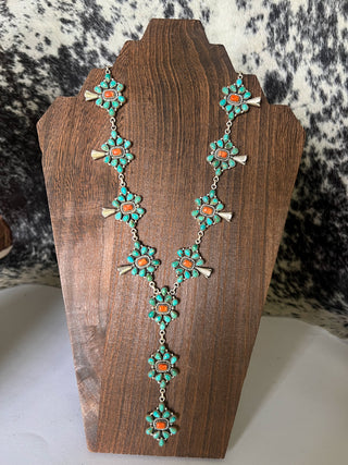 The Mojave Ember Lariat Necklace