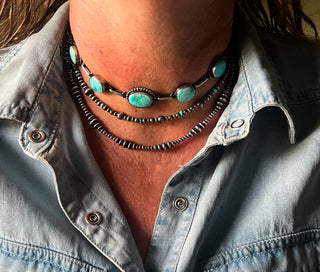 The Blue Ridge Necklace by P. Skeets