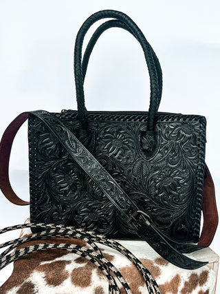 The Drover Handbag {Black}