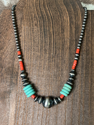The Cimarron River Necklace (16”)