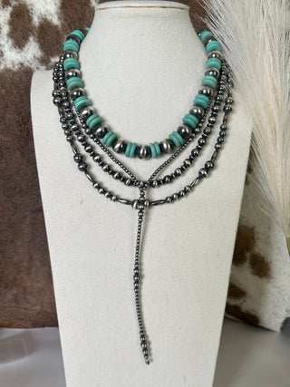 The Silver Sonoran Necklace (16”)