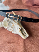 D-Ring Buckle Belt {Black and Brown}