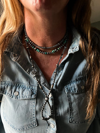 The Amoretta Pearl Necklace (27”)