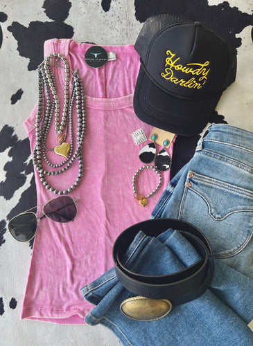 Everyday Day Tank {Dusty Pink}