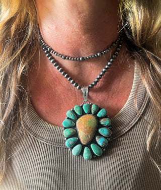 The High Plains Pendant Necklace by Betty Tom