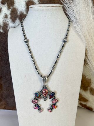 The Mojave Dream Naja Necklace by Joe Begay