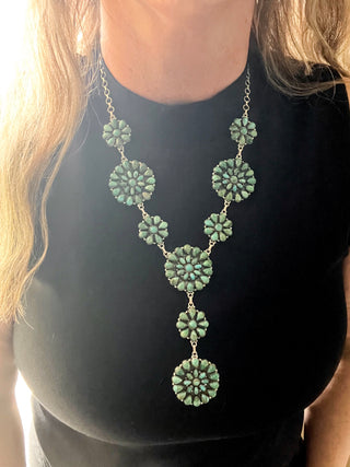 The Wild Spirit Cluster Lariat Necklace