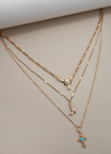 Western Layered Charm Necklace
