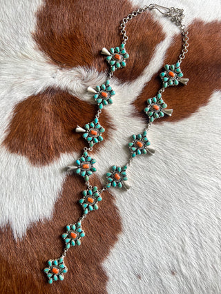 The Mojave Ember Lariat Necklace