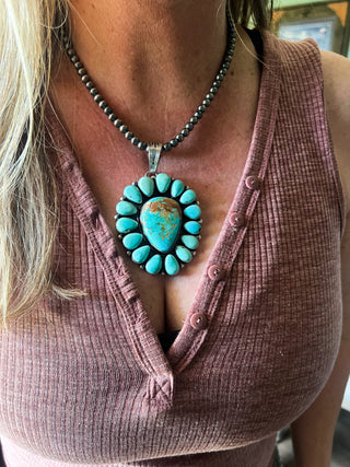 The Western Heiress Pendant Necklace by Betty Tom