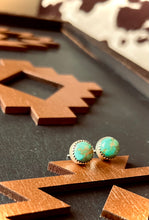 Hank Turquoise Stud Earrings