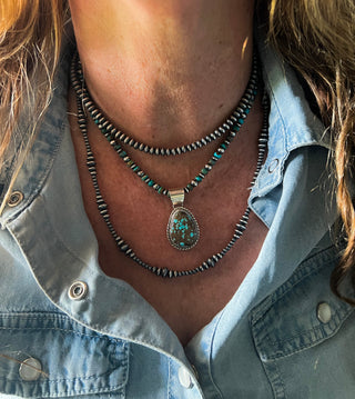 The Speckled Luna Necklace