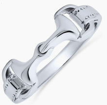 The Snaffle Bit Ring (Silver)