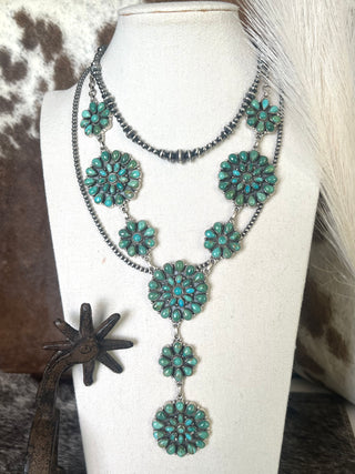 The Wild Spirit Cluster Lariat Necklace