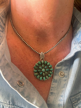 The Kingman Bloom Cluster Necklace