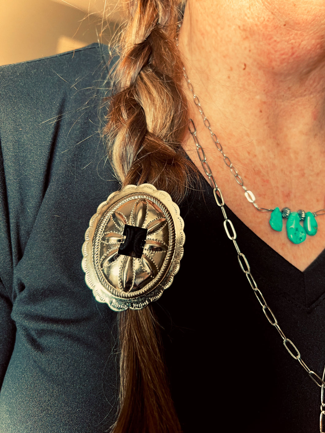 Salina Concho Hair Tie