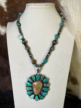 The High Plains Pendant Necklace by Betty Tom