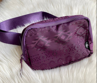 Southwestern Belt Bag {Olive, Plum, Grey, Brown, Turquoise}