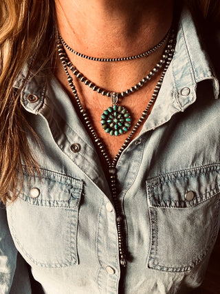 The Kingman Sky Cluster Necklace