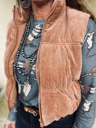 The Laredo Vest {Camel}