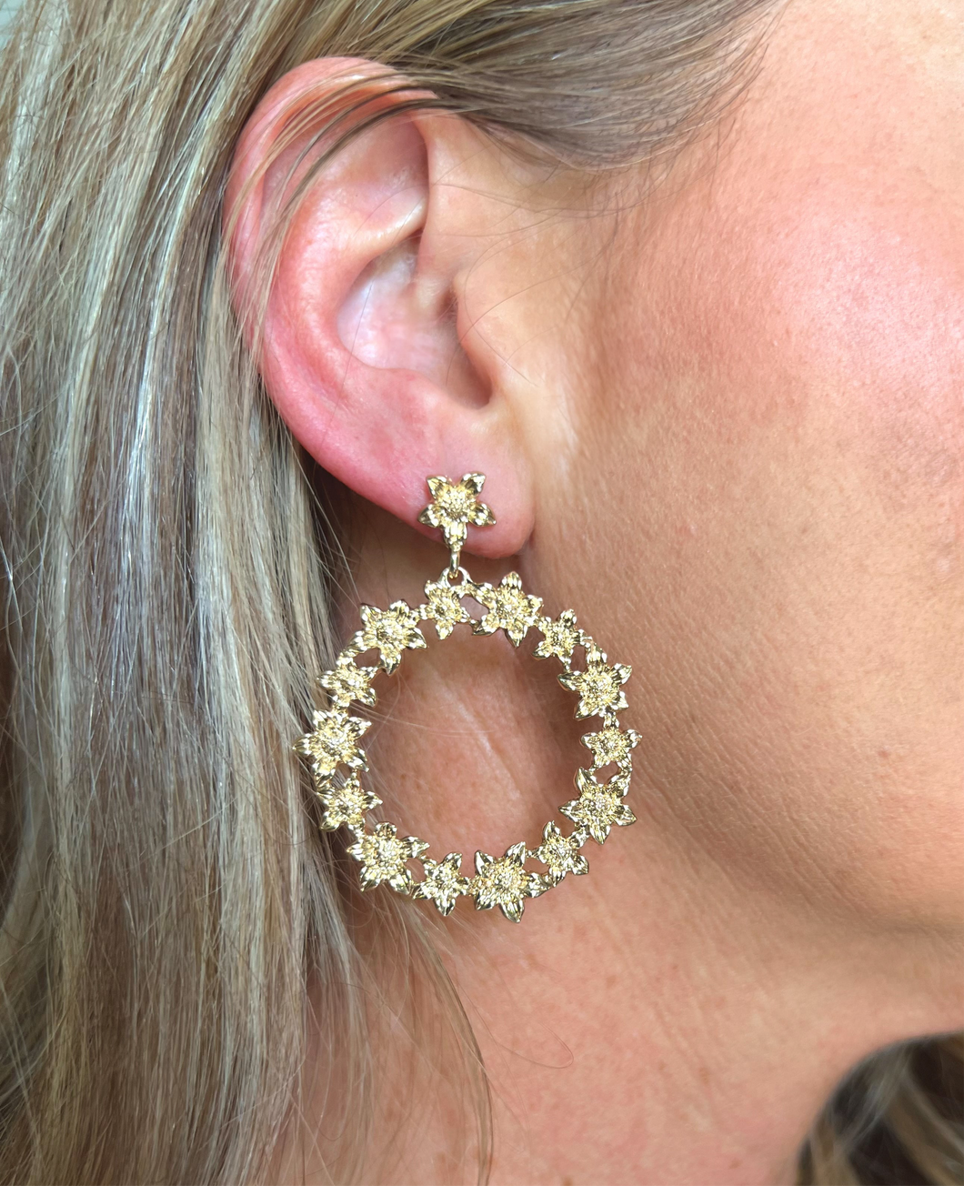 Fancy Flower Earrings