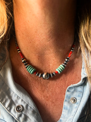 The Cimarron River Necklace (16”)