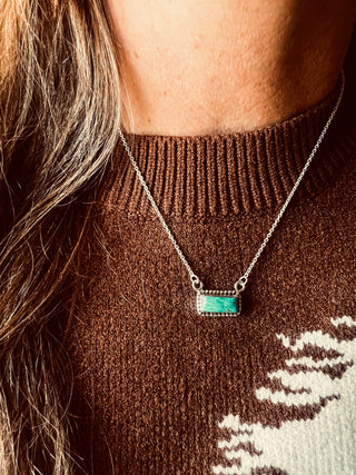 The Buck Off Bar Necklace