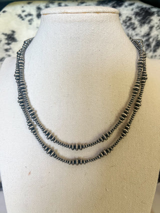 The Sedona Saucer Pearl Necklace (18”)