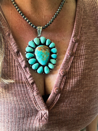 The Western Heiress Pendant Necklace by Betty Tom