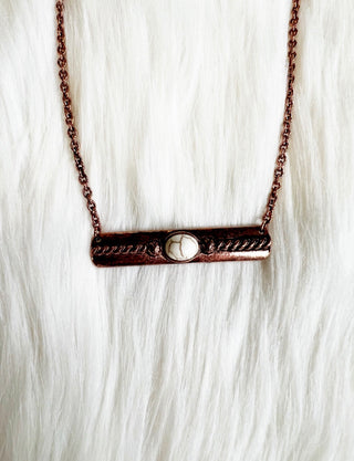 The Mazie Necklace {Silver or Bronze}