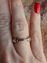 The Snaffle Bit Ring (Silver)