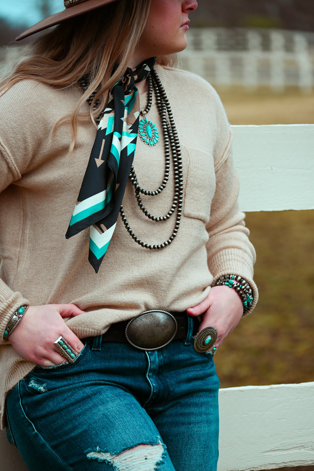 Wilcox Sweater {Beige}