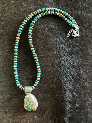 The Speckled Luna Necklace