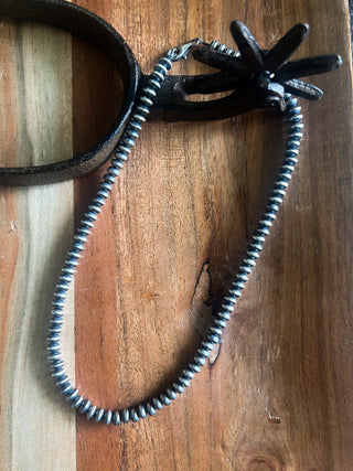 The Prairie Saucer Necklace (16”)