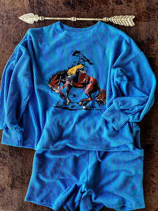 Western Buckin’ Horse Set