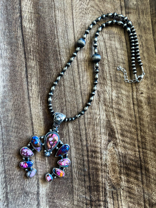 The Mojave Dream Naja Necklace by Joe Begay