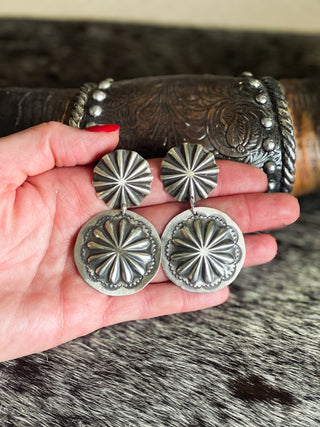 The Salado Concho Earrings