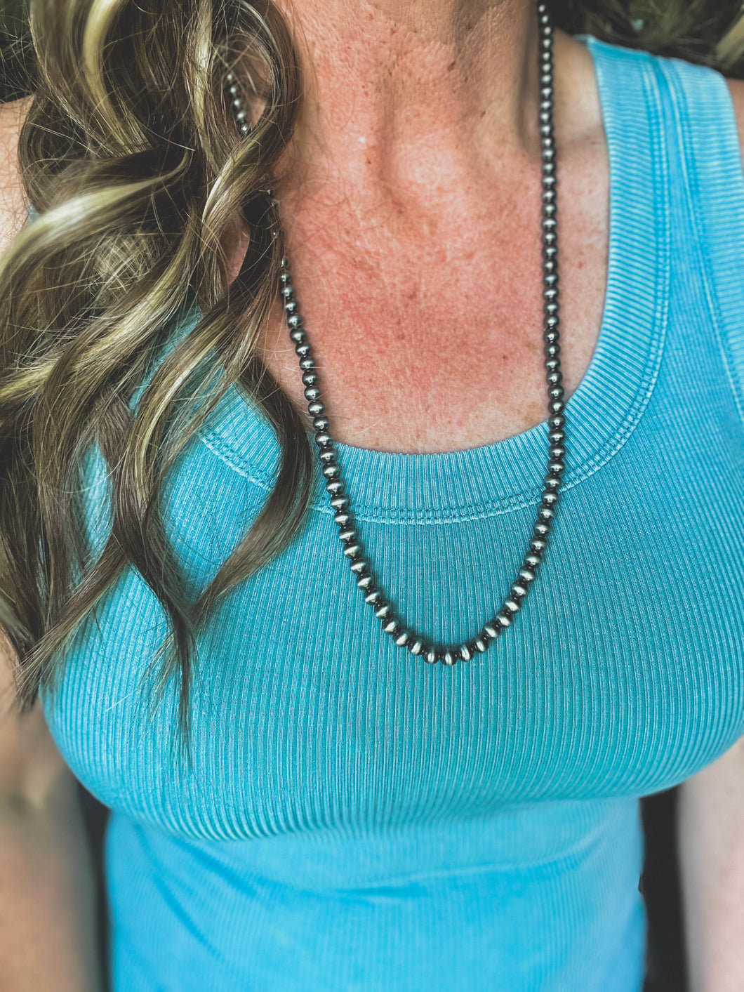 Everyday Ribbed Tank {Dusty Teal}