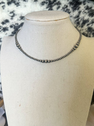 The Open Range Pearl Necklace (14”)