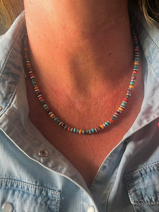 The Spiny Pearl Necklace (19”)