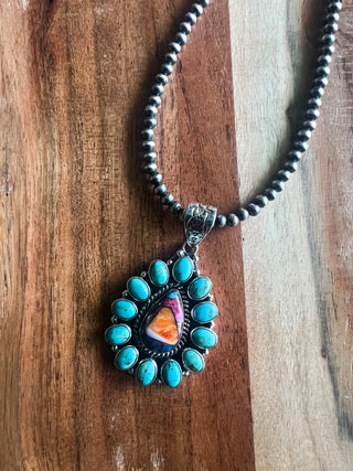 The Mojave Desert Cluster Necklace