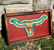 Longhorn Stone Decor (Rust)