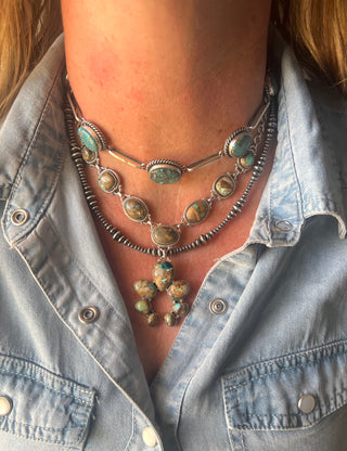 The Royston Ribbon Naja Lariat Necklace