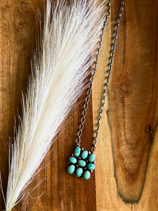 White Water Luxe Cluster Bar Necklace by Sharon Francisco