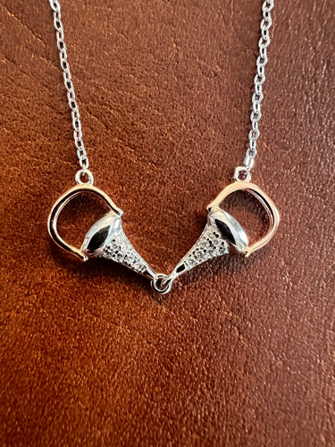 The Snaffle Bit Necklace (Reversible)