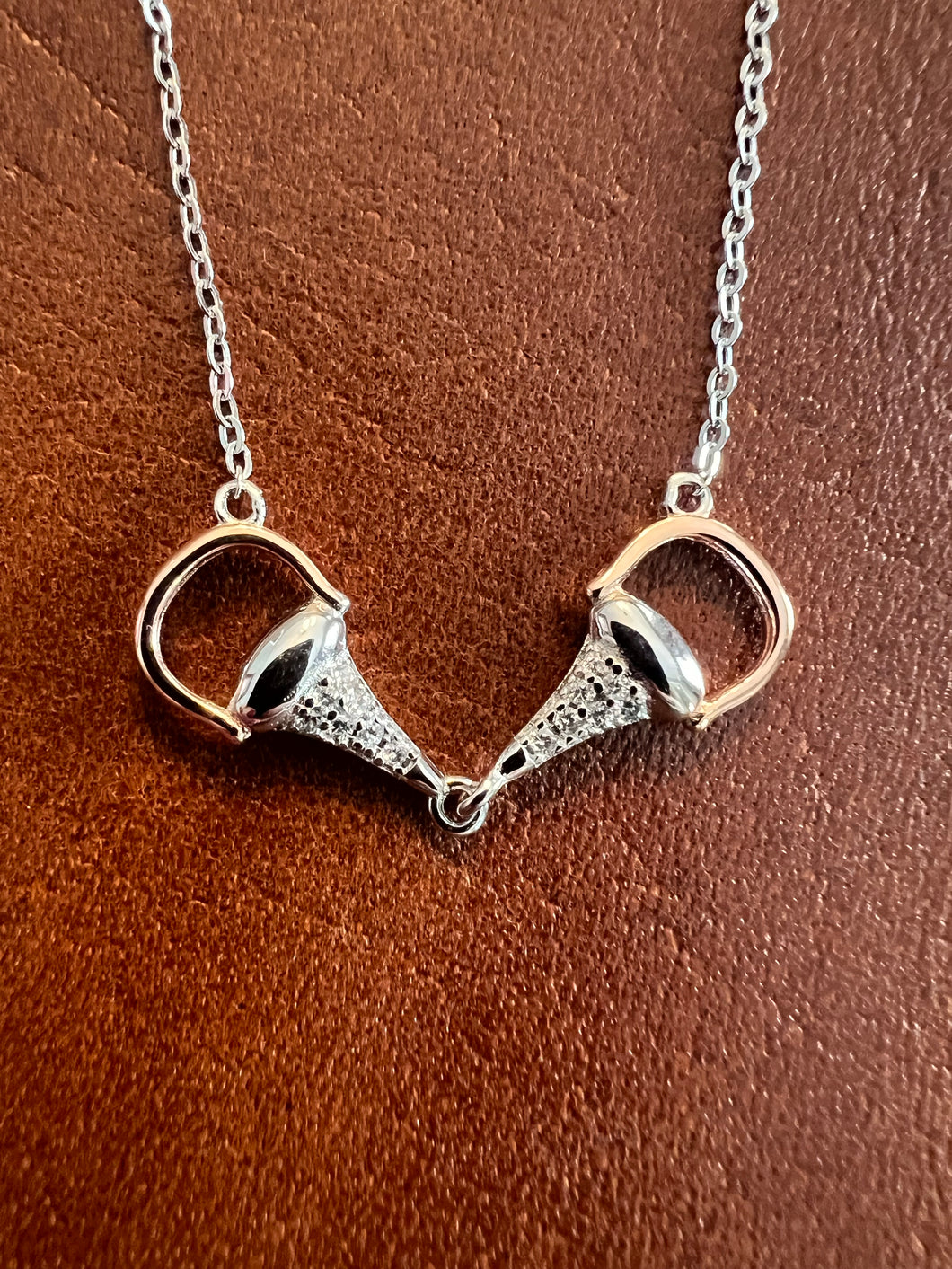 The Snaffle Bit Necklace (Reversible)