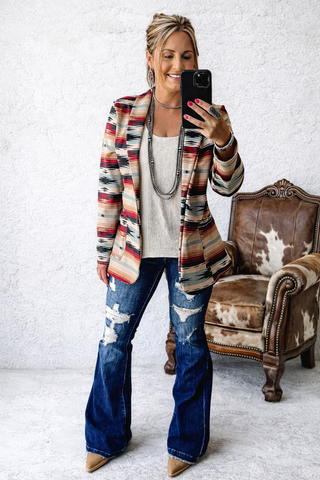 Sierra Vista Aztec Blazer