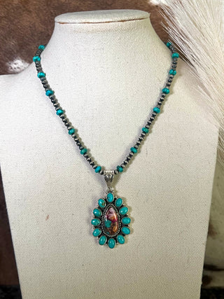 The Mojave Sierra Cluster Necklace