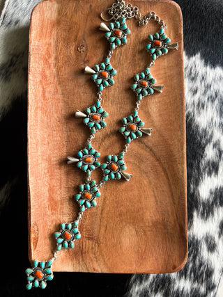 The Mojave Ember Lariat Necklace