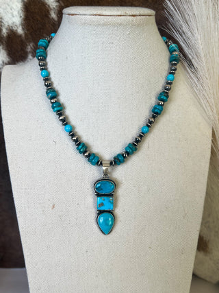 The Painted Mesa Necklace By Jameson Garcia (16”)